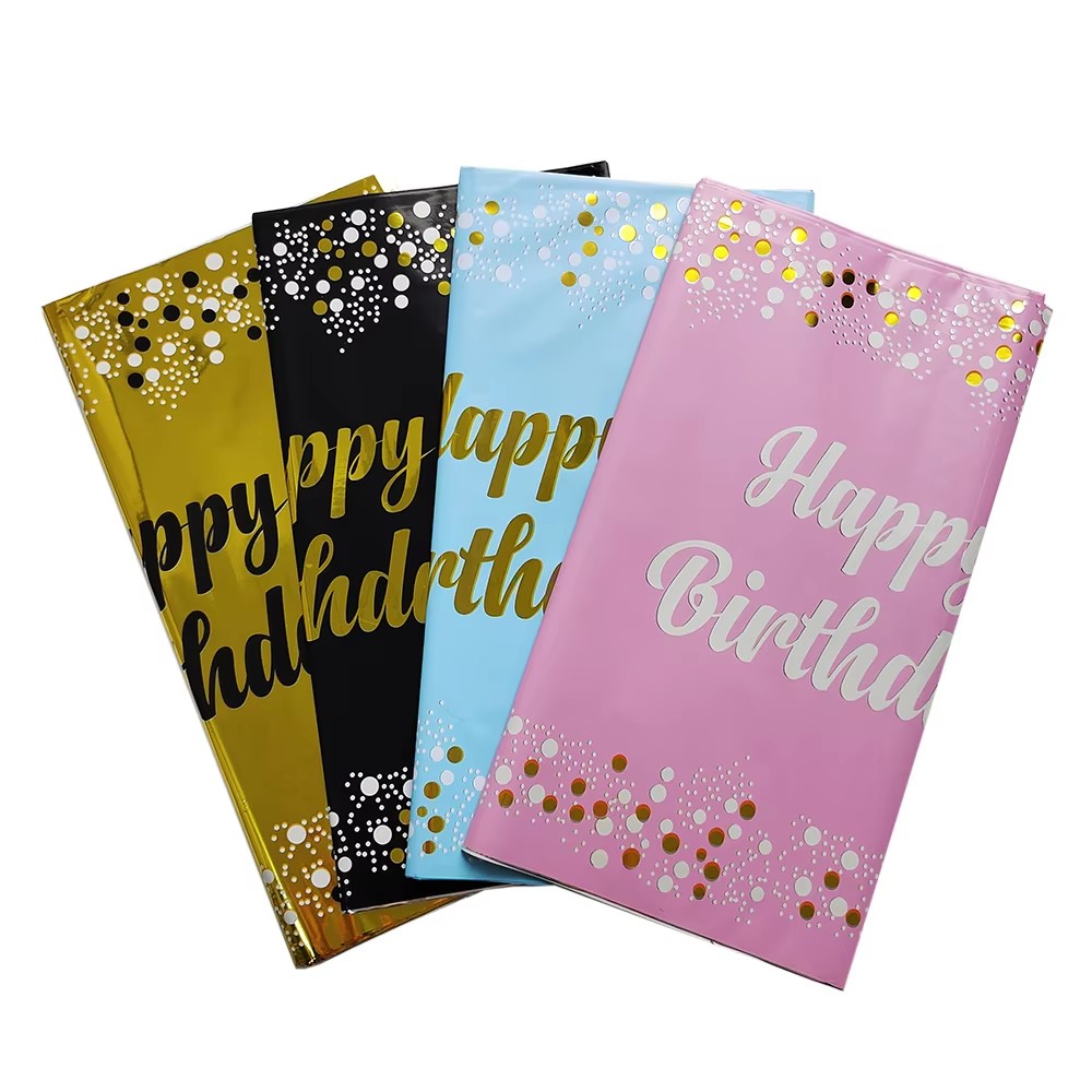 Happy Birthday Disposable Tabl - Table Cloth Disposable 리뷰 및 가격