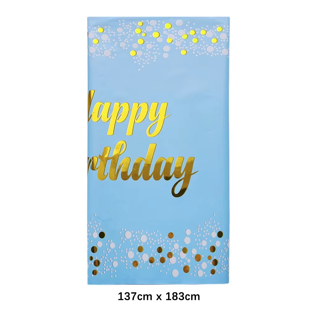 Happy Birthday Disposable Tabl - Table Cloth Disposable 리뷰 및 가격