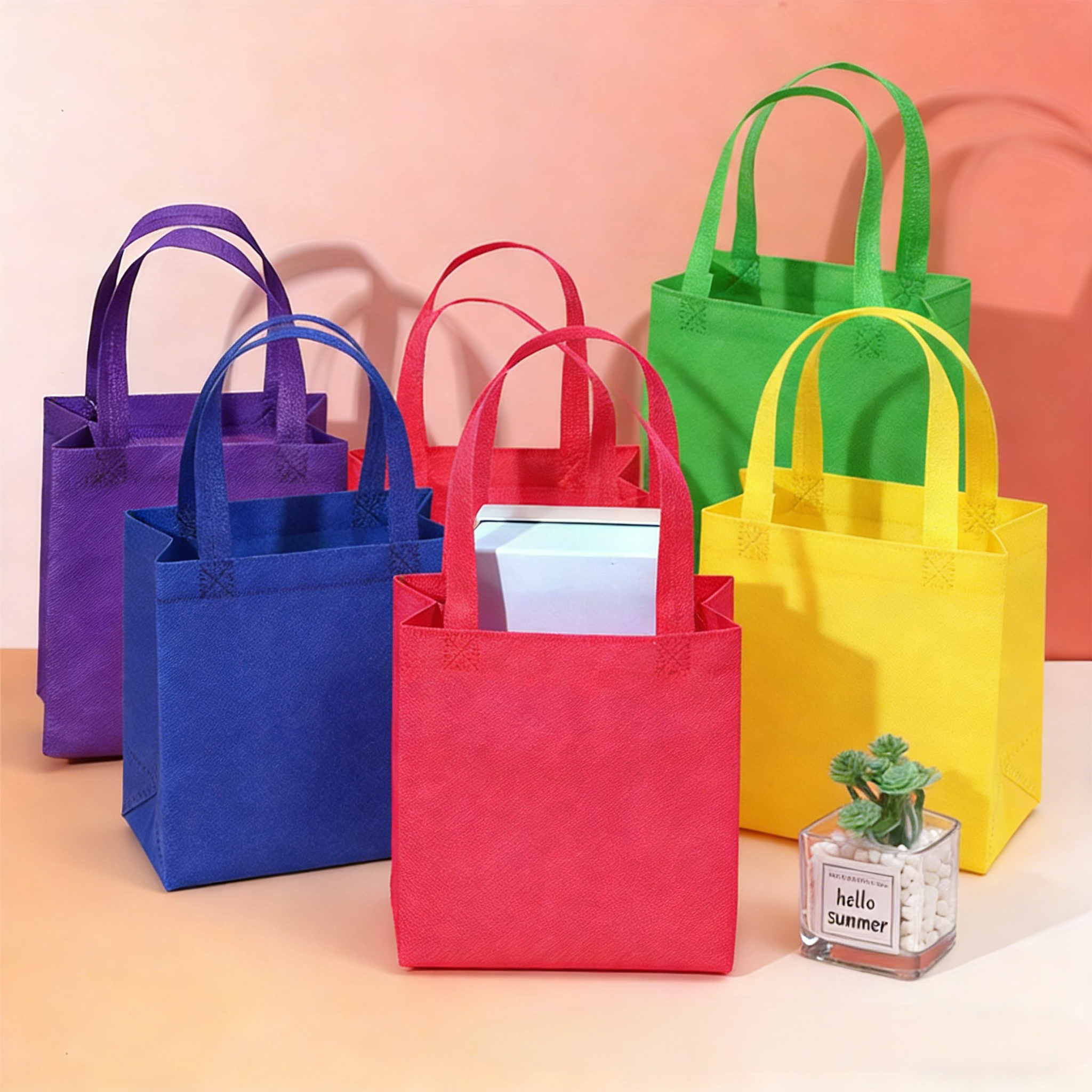 100PCS Reusable Non-woven Shop - Event Party Shop 리뷰 및 가격