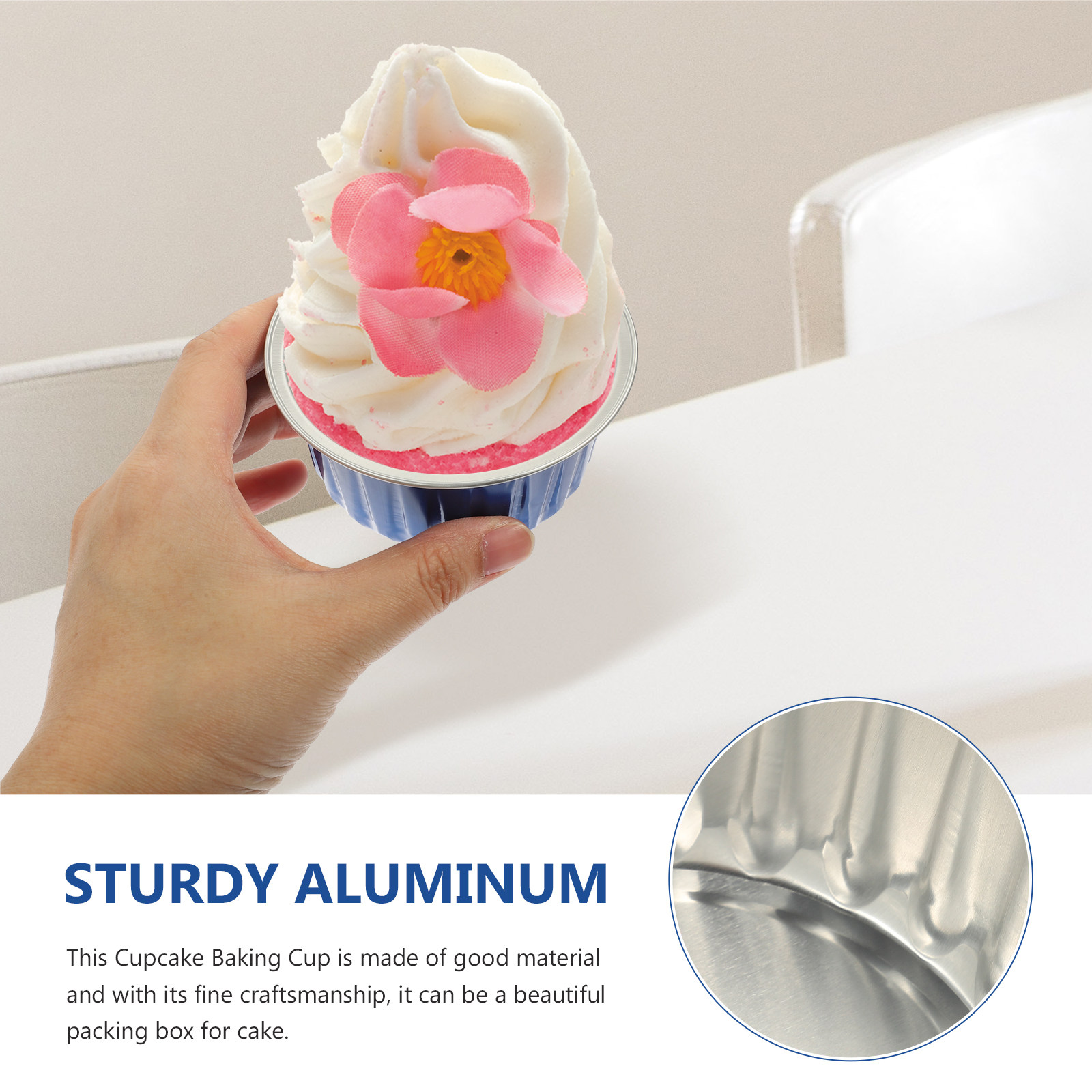 50Pcs Disposable Cupcake Cups  - Plastic Cup 50Pcs 리뷰 및 가격