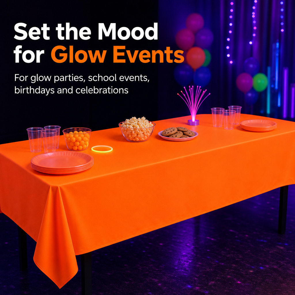 Thickened Macaron Fluorescent  - Table Cloth Disposable 리뷰 및 가격