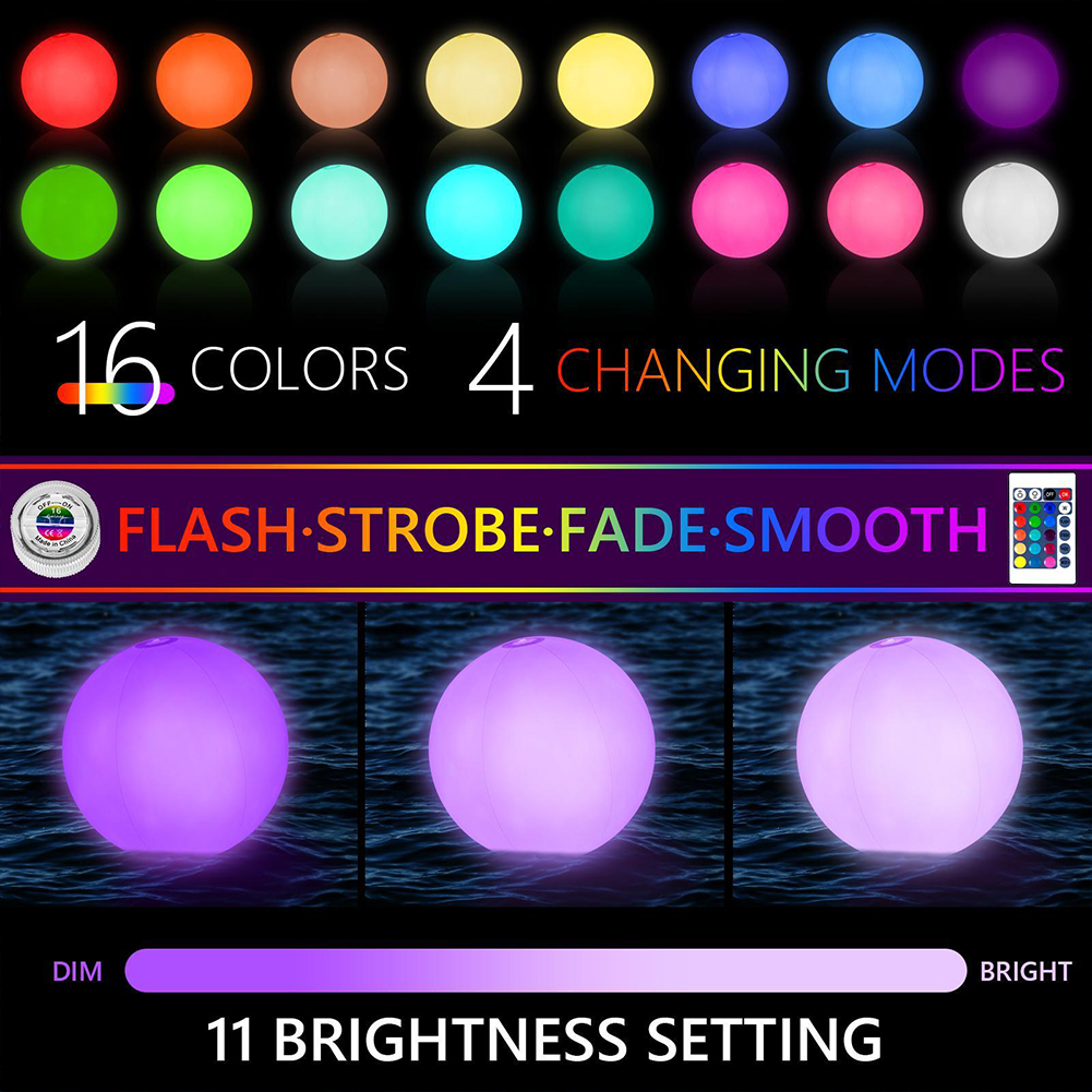 1-5PCS Floating Pool Lights wi - Led Balloon Light 리뷰 및 가격