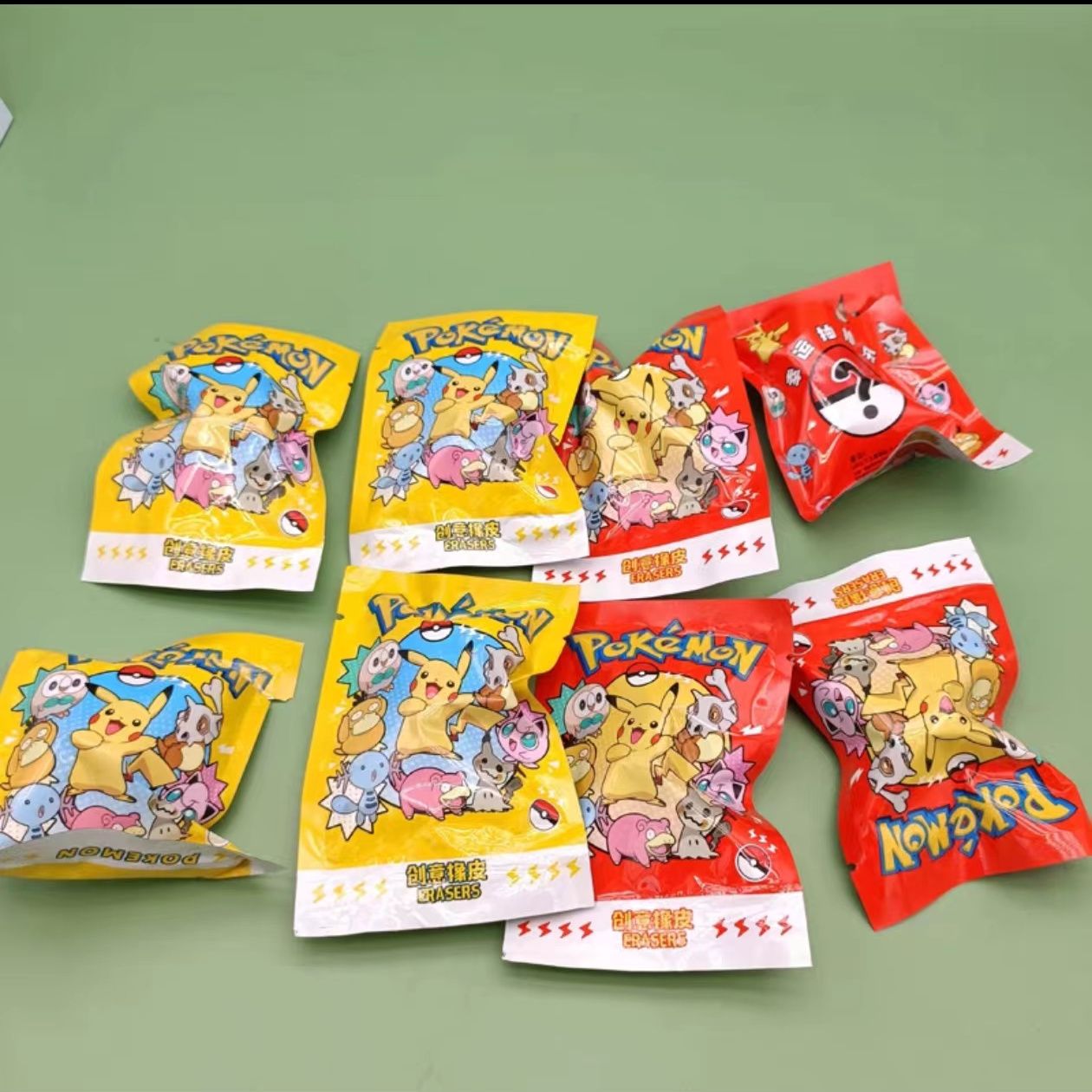 Pokemon Blind Bag Eraser Surpr - Party Favor Bag 리뷰 및 가격