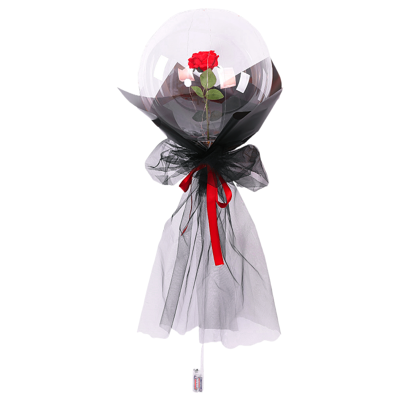 LED Luminous Balloon Rose Bouq - Led Balloon Light 리뷰 및 가격