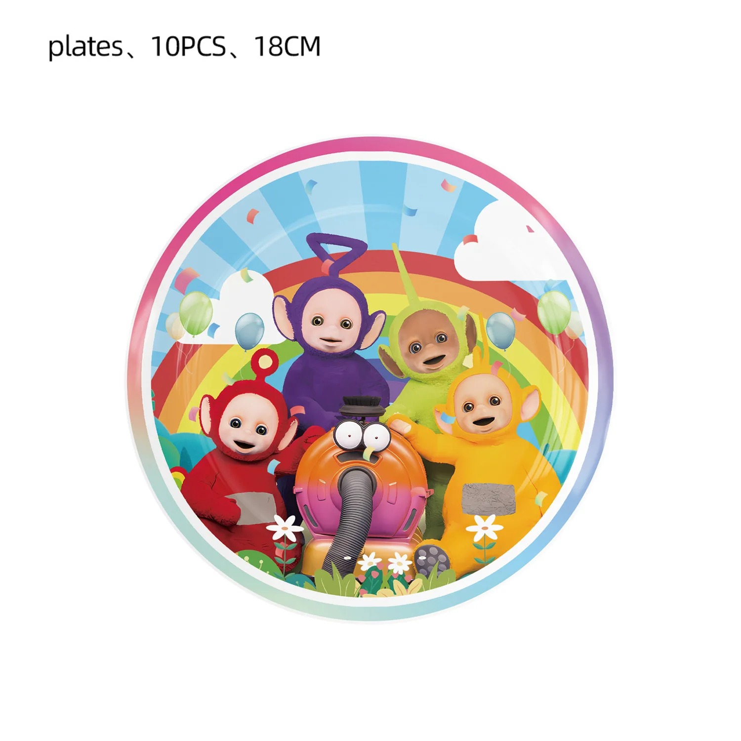 Teletubbies Birthday Party Dec - Table Cloth Disposable 리뷰 및 가격