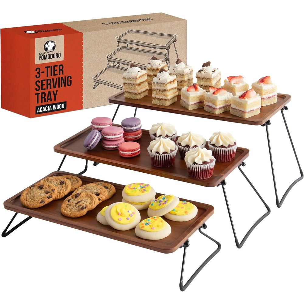 3 Tiered Serving Trays & Platt - Cupcake Stand Tier 리뷰 및 가격