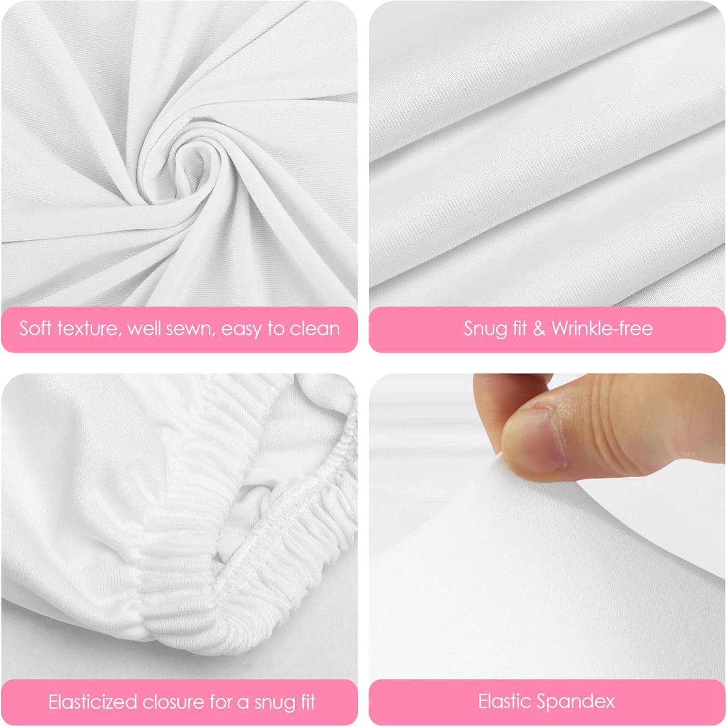 Yeele 1PCS/3PCS/5PCS White Cyl - Dessert Table Backdrop 리뷰 및 가격