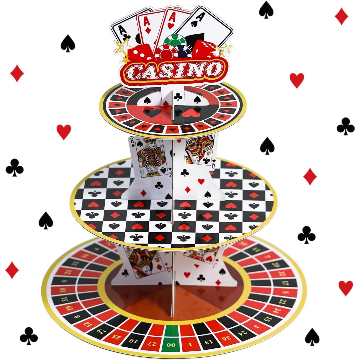 Casino Cupcake Stand 3 Tier fo - Cupcake Stand Tier 리뷰 및 가격