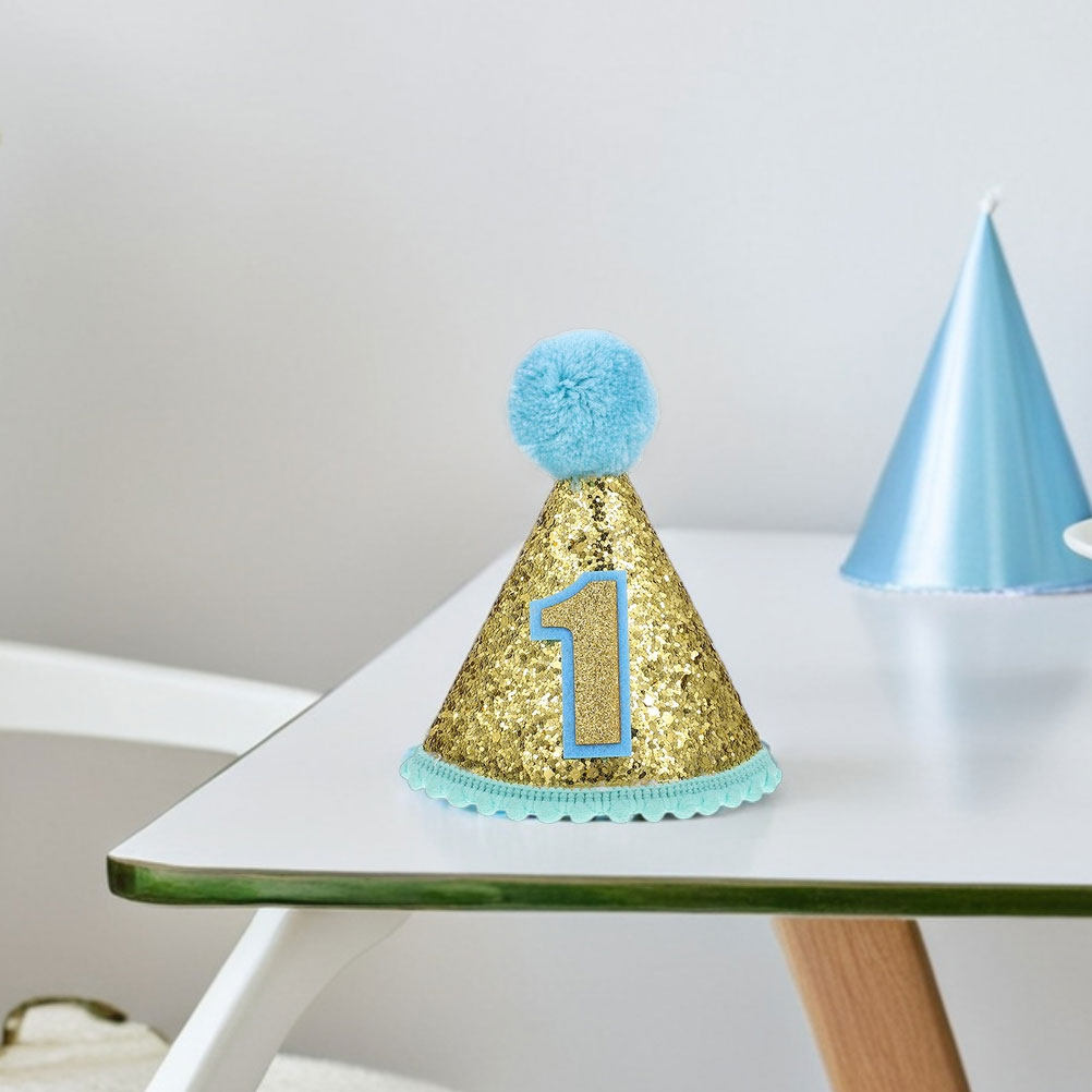 2Pcs Adorable First Birthday H - Party Hat Cone 리뷰 및 가격