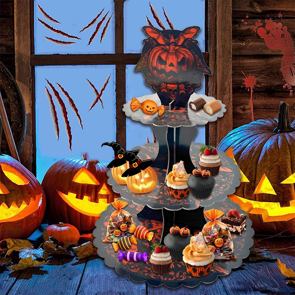 Halloween Cake Stand Pumpkin B - Cupcake Stand Tier 리뷰 및 가격