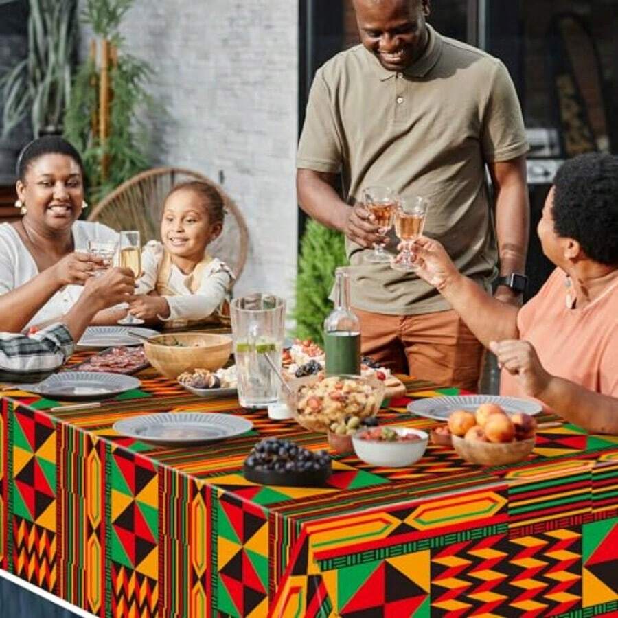 3 Packs African Print Disposab - Table Cloth Disposable 리뷰 및 가격