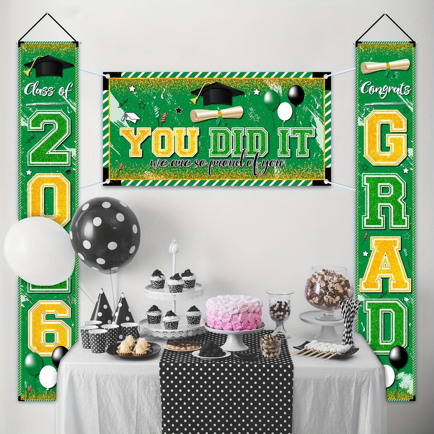 Congrat Class of 2026 Graduati - Party Banner Gold 리뷰 및 가격