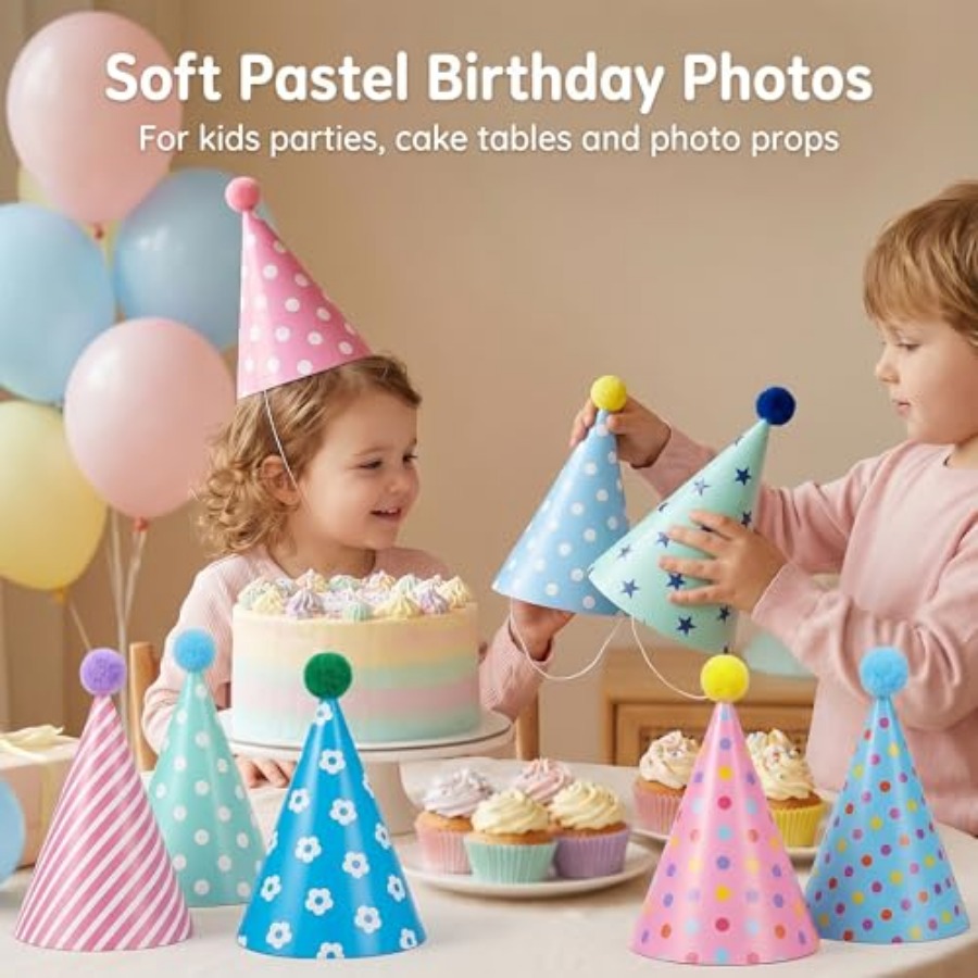 Beurio Pastel Party Hats for a - Party Hat Cone 리뷰 및 가격