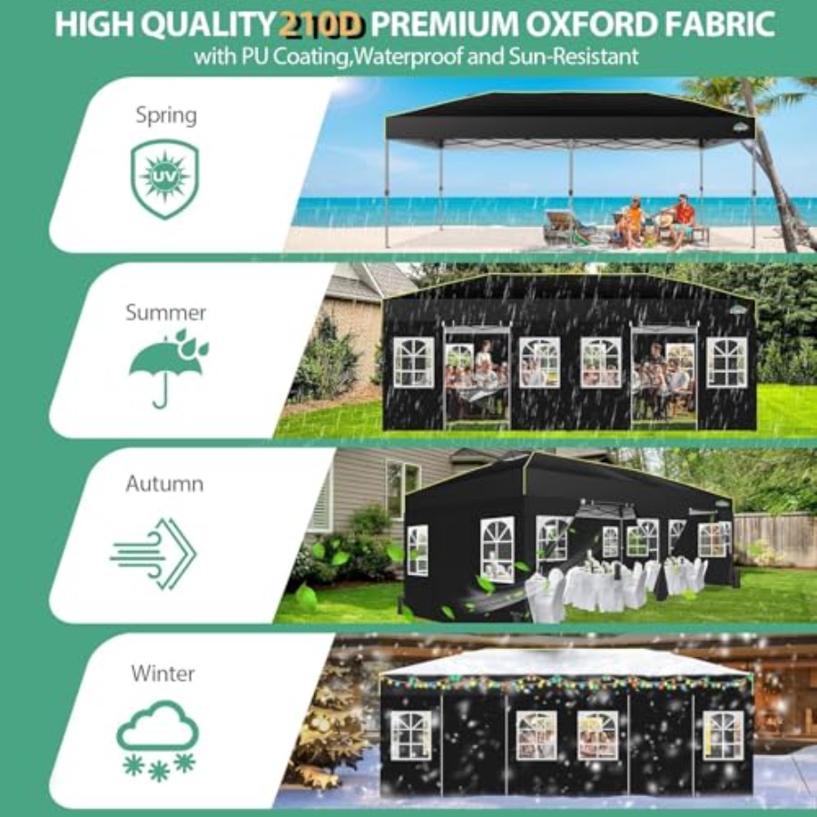 Outdoor event shelter with wat - Event & Party Supply 리뷰 및 가격